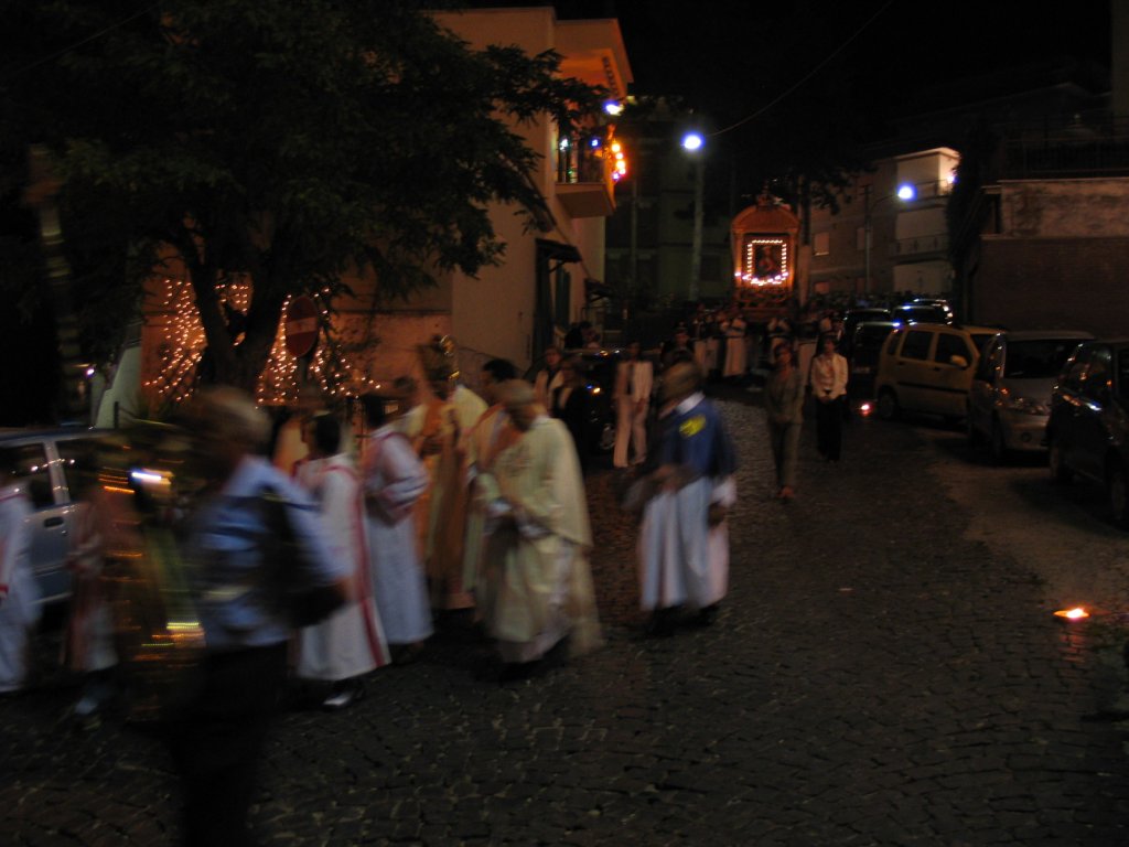 Vicovaro - Festa di Maria SS. - Processione