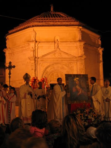 Vicovaro - Festa di Maria SS. Avv. Nostra - Benedizione del paese