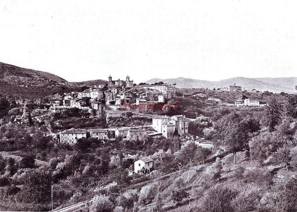 Vicovaro nel 1906 - Foto Arduino Colasanti