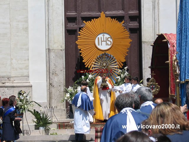 Vicovaro - Processione del Corpus Domini - Infiorata